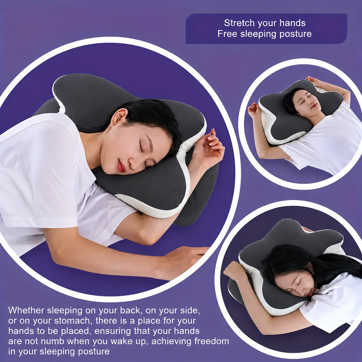 50% Off Butterfly-Shaped Ergonomic Support Pillow - Feel Fully Rested | COD + Free Delivery - Image 3