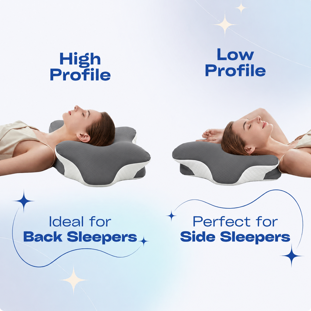 50% Off Butterfly-Shaped Ergonomic Support Pillow - Feel Fully Rested | COD + Free Delivery - Image 4