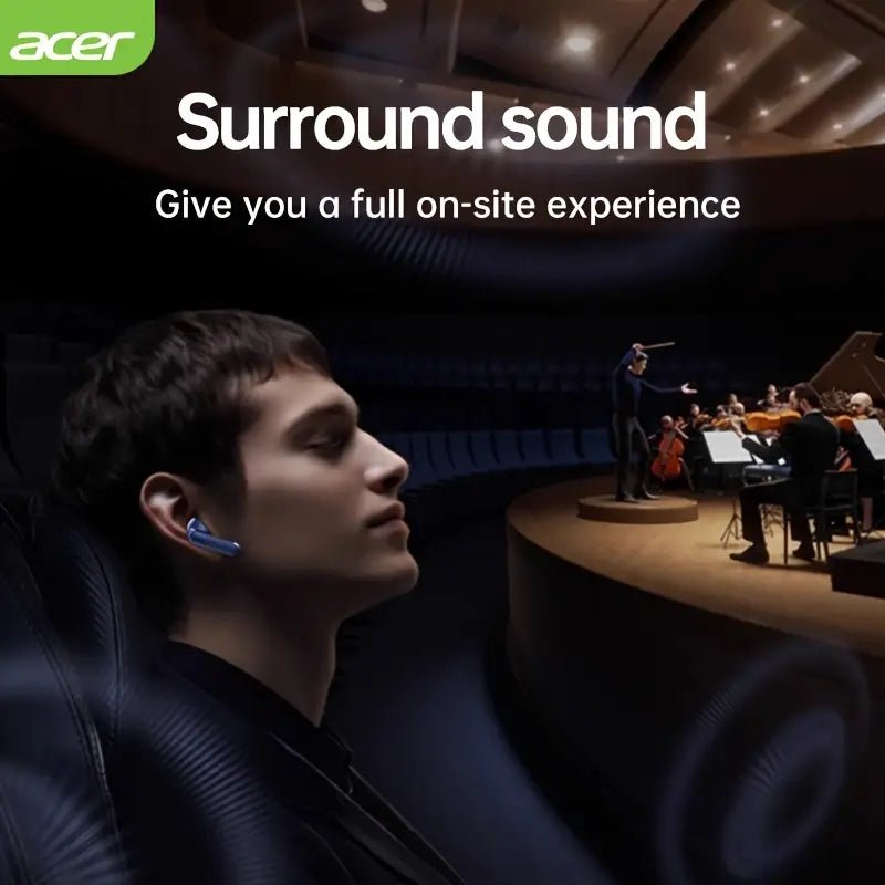 Acer Wireless Earbuds OHR 548 | Noise Cancelling Earbuds - Image 10
